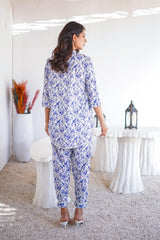 Suitsu Stitched Co Ords Collection-Azure Grace