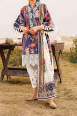 Meraki by Asifa N Nabeel Unstitched 3 Piece Lawn Collection'2024-Alora