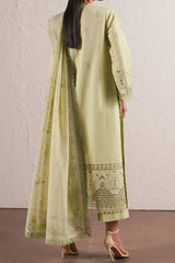 Afrozeh Unstitched 3 Piece Festive Emb Chikankari Lawn Collection'2024-ALV-02-Kelly