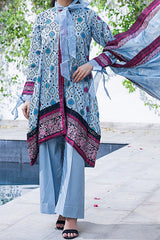 Anum By Al Zohaib Unstitched 3 Piece Digital Printed Lawn Vol-02 Suit-ALZ-04