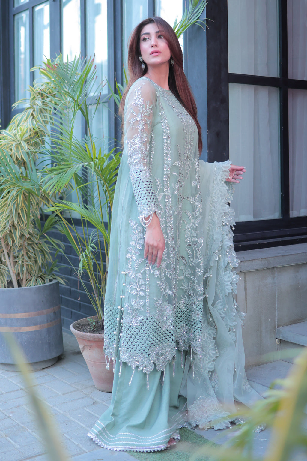 Fleurie By Meeral Unstitched 3 Piece Formals Collection'2025-Anya