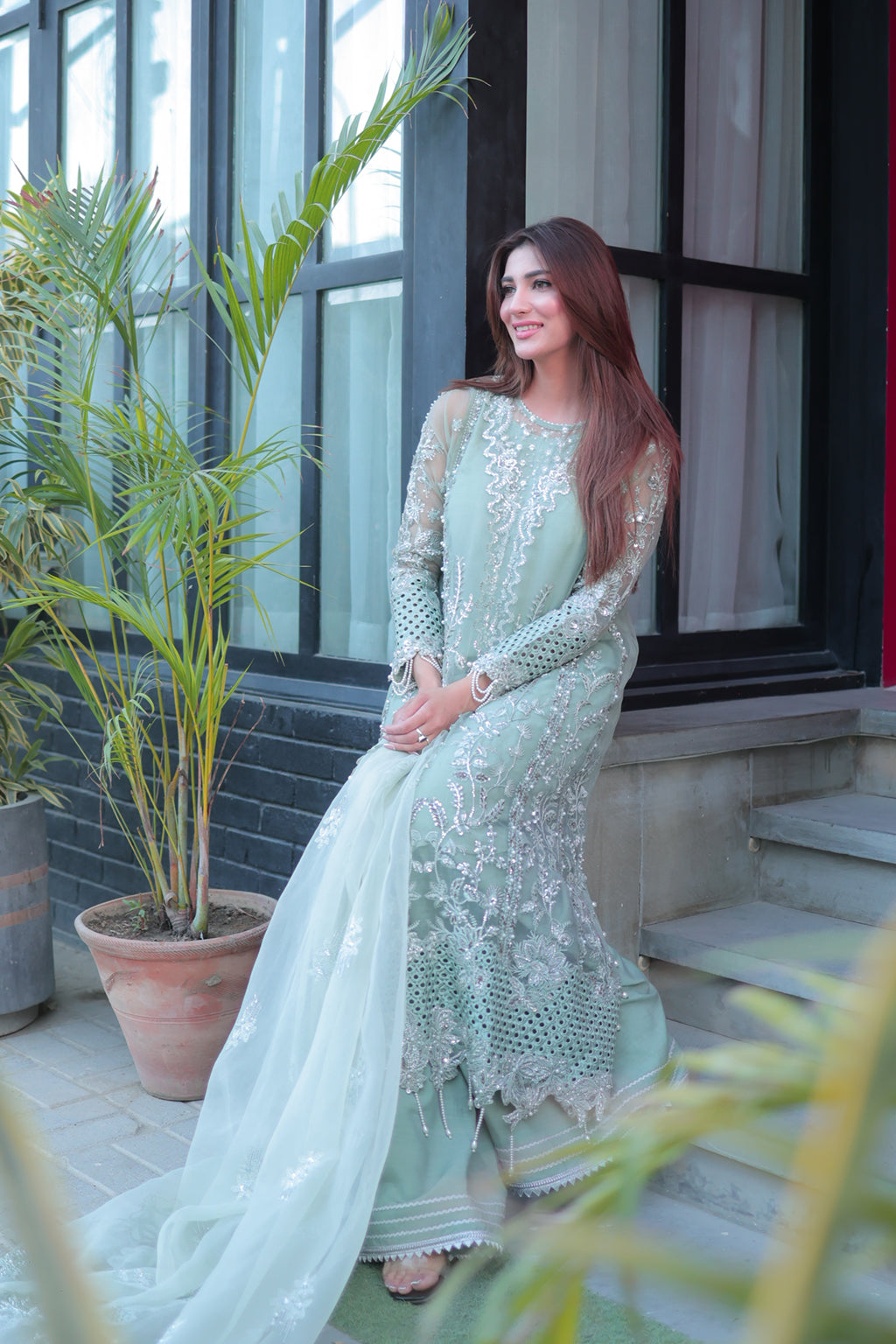 Fleurie By Meeral Unstitched 3 Piece Formals Collection'2025-Anya