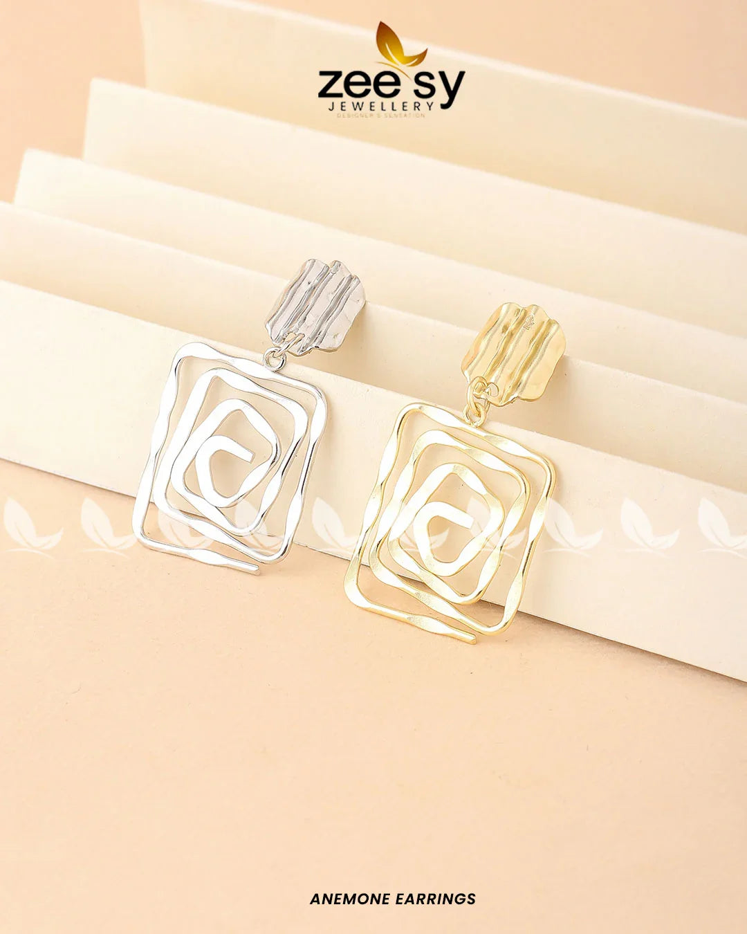 Anemone Earrings - Zeesy Jewellery