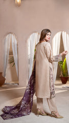Dressline 3 Piece Ready-To-Wear Emb Banadora Lawn Stitched Collection