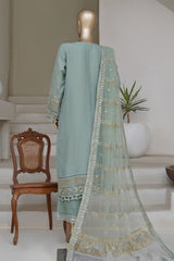 Mahpara by Sada Bahar Stitched 3 Piece Festive Formals Vol-17 Suit-AQ-24-GREY