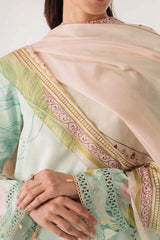 Qprints By Qalamkar Unstitched 3 Piece Printed Lawn Suit-AR-04-Nella