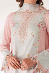 Qprints By Qalamkar Unstitched 3 Piece Printed Lawn Suit-AR-07-Sabine