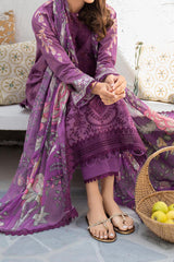 Shezlin By Aabyaan Unstitched 3 Piece Chikankari Ramadan Edit Collection'2024-AR-09-Azka