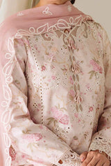 Qprints By Qalamkar Unstitched 3 Piece Printed Lawn Suit-AR-10-Helene