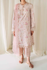 Qprints By Qalamkar Unstitched 3 Piece Printed Lawn Suit-AR-10-Helene
