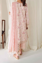 Qprints By Qalamkar Unstitched 3 Piece Printed Lawn Suit-AR-10-Helene