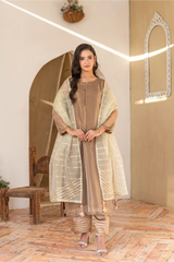 Madiha Gohar Stitched 3 Piece Eid Festive Suit-ZARNAH