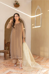 Madiha Gohar Stitched 3 Piece Eid Festive Suit-ZARNAH