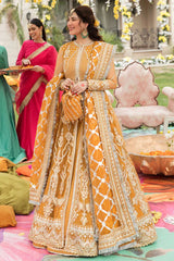 Shehnai by Afrozeh Unstitched 3 Piece Wedding Formal Suit-AS-01-Gulbadan