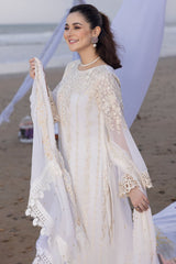 Azure Hand Embellished Unstitched 3 Piece Luxe Eid Suit-AS-108