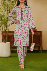 Shabnam By Aizal Stitched 2 Piece Printed Co Ords Vol-02 Suit-A-S-20-C GREEN