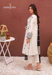 Asim Jofa Outfit Of The Day Ajod-34 Embroidered Cambric 3 Pcs