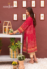 Asim Jofa Outfit Of The Day Ajod-07 Printed Lawn Silk 1 Pc