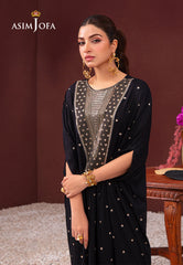 Asim Jofa Outfit Of The Day Ajod-14 Embroidered Jacquard 1 Pc