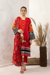 Asian Women by Amna Khadija Unstitched 3 Piece Emb Vol-01 Suit-AW-01