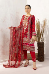 Asian Women by Amna Khadija Unstitched 3 Piece Emb Vol-01 Suit-AW-03