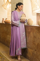 Sahar Unstitched 3 Piece Emb Khaddar Winter Collection'2025-AW2-25-03-Lavina Rose