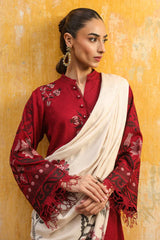 Sahar Unstitched 3 Piece Dyed Jacquard Winter Collection'2025-AW2-25-08-Eternal Rose