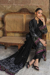 Sahar Unstitched 3 Piece Dyed Jacquard Winter Collection'2025-AW2-25-09-Velour Noir