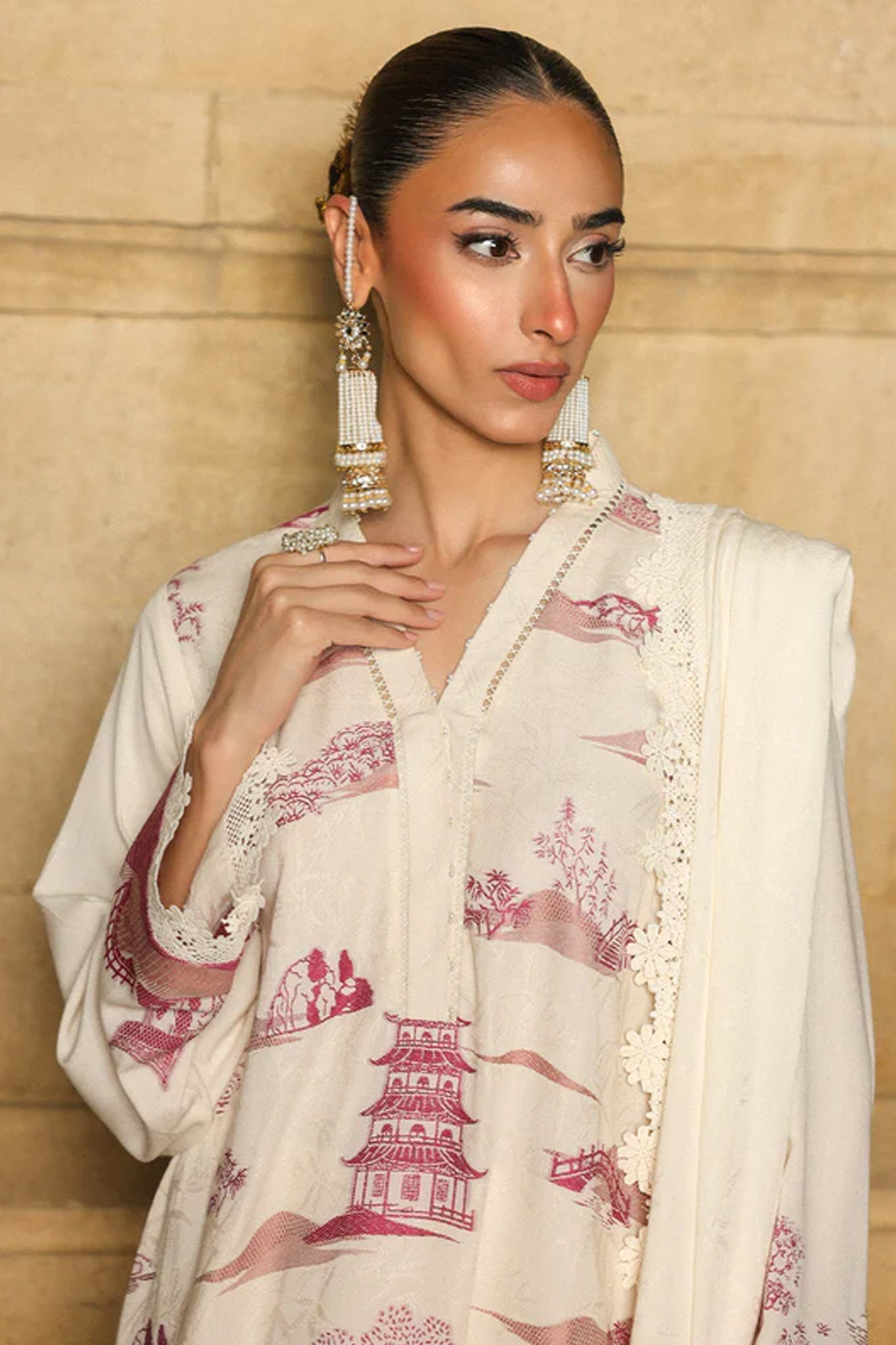 Sahar Unstitched 3 Piece Dyed Jacquard Winter Collection'2025-AW2-25-12-Celeste Bloom
