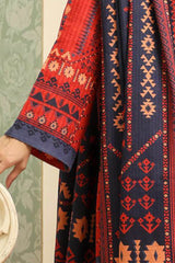 Sahar Unstitched 3 Piece Printed Khaddar Collection'2025-AW2-25-15-Aztec Flame