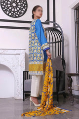 Asian Women by Amna khadija Unstitched 3 Piece Emb Vol-02 Suit-AW-22