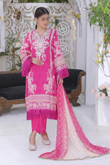 Asian Women by Amna khadija Unstitched 3 Piece Emb Vol-02 Suit-AW-24