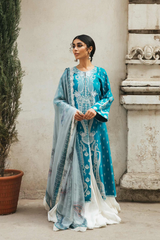 Zara Shahjahan Unstitched 3 Piece Eid Luxury Lawn Suit-D22-Ayla-B