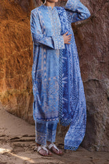 Tropicana by Ayzel Unstitched 3 Piece Lawn Vol-02 Suit-AZL-08-Veronica