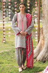 Bahaar Ayzel by Afrozeh Unstitched 3 Piece Printed Lawn Suit-AZL-23-V1-01
