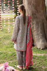 Bahaar Ayzel by Afrozeh Unstitched 3 Piece Printed Lawn Suit-AZL-23-V1-01