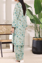 Aizal Stitched 2 Piece Cambric Co Ords Suit-AZL-705