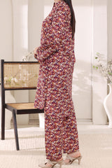 Aizal Stitched 2 Piece Cambric Co Ords Suit-AZL-707