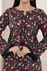 Aizal Stitched 2 Piece Cambric Co Ords Suit-AZL-726