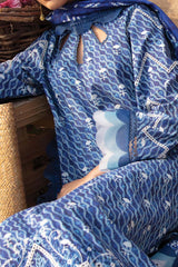 Ayzel Summer Dream Unstitched 3 Piece Lawn Vol-01 Suit-AZL-V1-06
