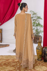 Arzu By Azmeerah Unstitched 3 Piece Hand Emb Chiffon Suit-AZM-AR-05-Dastan