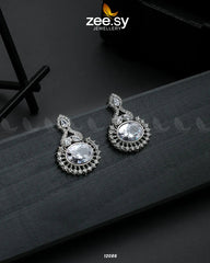 Aaina-e-Dil Silver White - Zeesy Jewellery