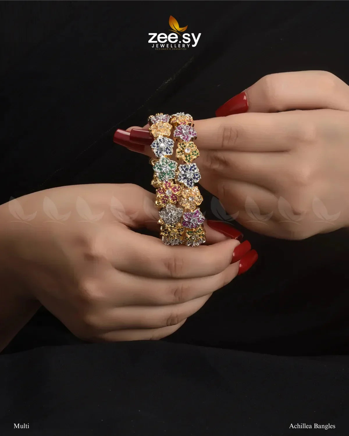 Achillea Bangles - Zeesy Jewellery