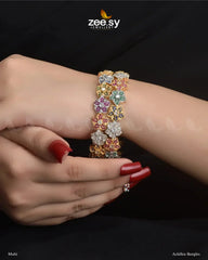 Achillea Bangles Multi - Zeesy Jewellery