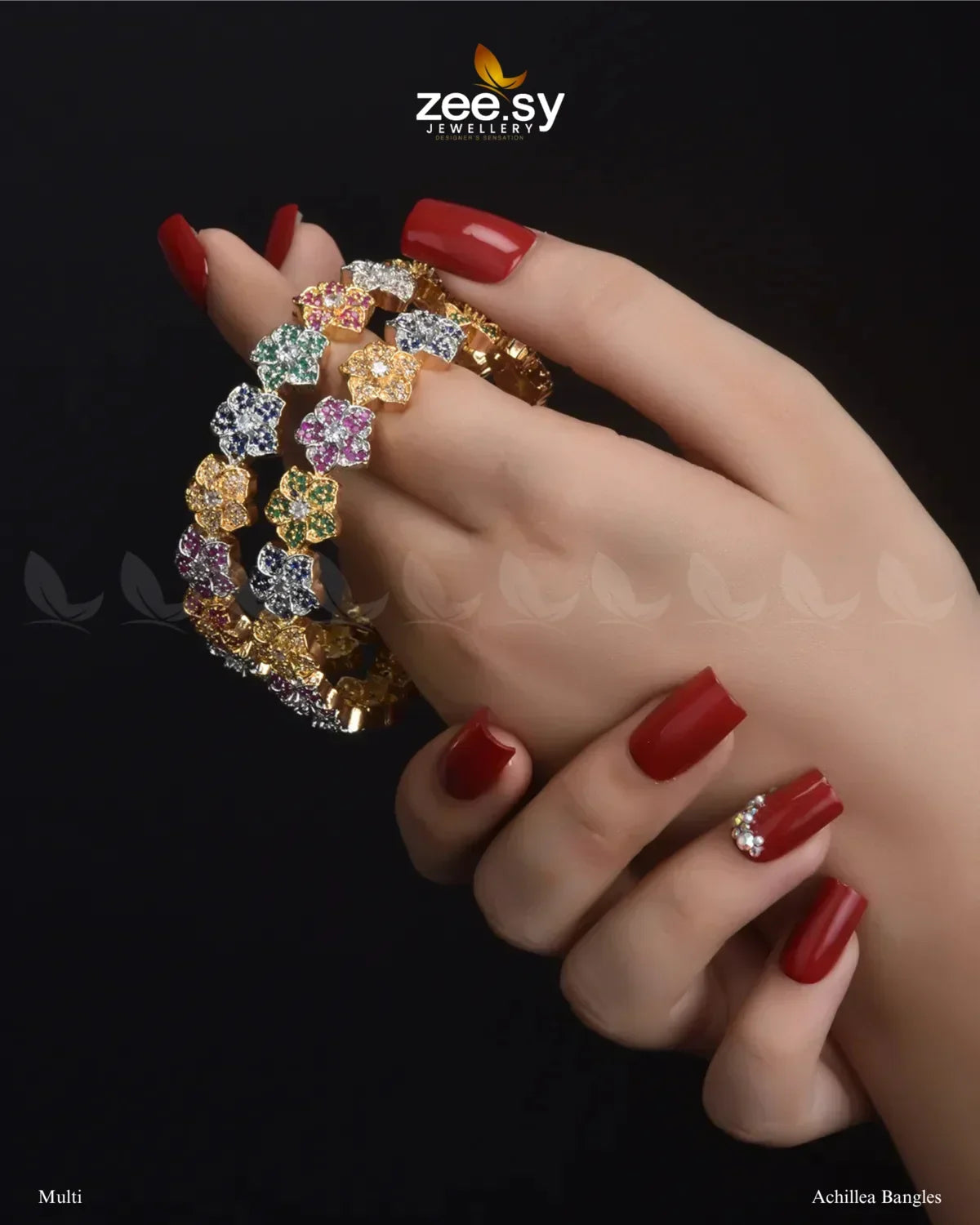 Achillea Bangles - Zeesy Jewellery
