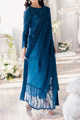 Eid Drop 2 By Azure Unstitched 3 Piece Ensembles Festive Jacquard Lawn Suit-61-Aegean Breeze