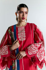 Jugnu by Hussain Rehar Unstitched 3 Piece Spring Summer Edit 2 Suit-Ahiti