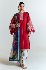 Jugnu by Hussain Rehar Unstitched 3 Piece Spring Summer Edit 2 Suit-Ahiti