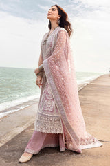 Zinnia By Faiza Saqlain Unstitched 3 Piece Luxury Lawn Collection-Amaryllis