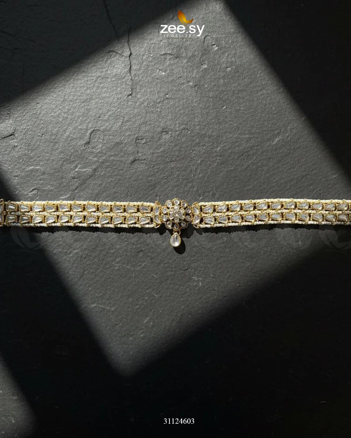 Ancestral Motif Ornate Sheesh Patti - Zeesy Jewellery
